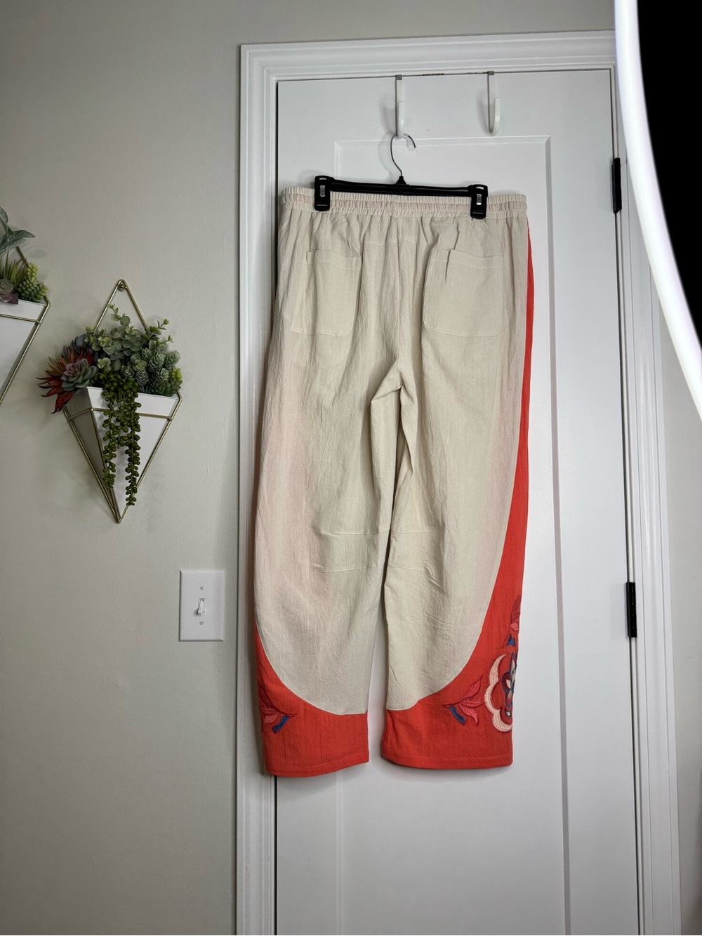 Umgee Barrel Leg Cotton Pants - Picture 6 of 7
